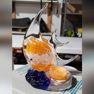 Glass angel fish